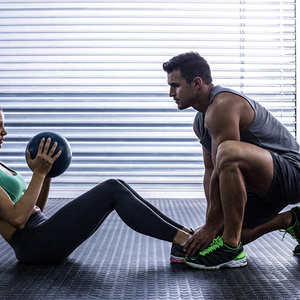 Fitness workout and Weight loss.  