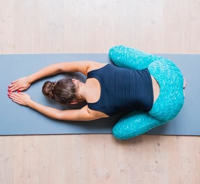 Yoga relaxation class