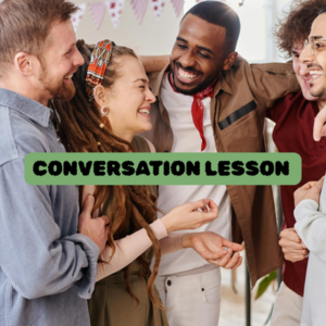 1-ON-1 English Conversation Lesson! 